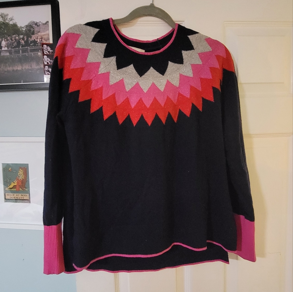 Beautiful lightweight Boden Fair Isle Sweater - Picture 4 of 7